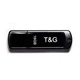 Флеш пам'ять TG 16gb USB2.0 універсальний T&G Classic 011 Чорний - изображение 1