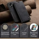 Чохол книжка з магнітом OPPO A78 4G CaseMe Black (34419-2B) - зображення 2