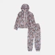 Детский теплый комплект (толстовка + штаны) для девочки Tair kids 895КС 122 см Пингвины бежевые (2100012410243) - изображение 1