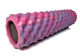 Массажний ролик EasyFit Bubbles 45 см рожево-голубий (ролер, валик, циліндр для МФР та йоги, масажер для спини, ніг, рук, шиї) EF-3341-1-P - зображення 1