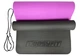 Коврик для йоги и фитнеса EasyFit TPE+TC 6 мм двухслойный черный-фиолетовый - изображение 2