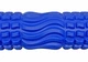Массажный ролик EasyFit Wavyspines 33 см Синий (EF-3701-Bl) - изображение 2