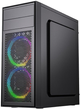 Obudowa Gembird Fornax M100 RGB Black (CCC-FC-M100RGB) - obraz 3