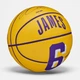 Баскетбольный мяч Wilson NBA Player Icon Lebron James Mini Ball - изображение 3