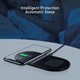 Беспроводное зарядное устройство Baseus Simple 2in1 18W Black, - изображение 9