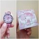 Наручные часы Май Мелоди Хеллоу Китти, розовые, аниме Onegai My Melody Hello Kitty, в подарочной коробке - изображение 1