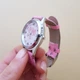 Наручные часы Май Мелоди Хеллоу Китти, розовые, аниме Onegai My Melody Hello Kitty, в подарочной коробке - изображение 3