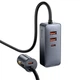 Автомобільний зарядний пристрій Baseus Share Together PPS Fast Charging 2 USB + 2 Type-C Gray (CCBT-A0G) - зображення 1
