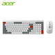 Бездротовий комплект ACER KM41-6W OCC202 клавіатура + миша, Bluetooth+2.4 ГГц, white - зображення 1