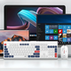 Бездротовий комплект ACER KM41-6W клавіатура + миша, Bluetooth+2.4 ГГц, white - зображення 4