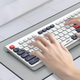 Бездротовий комплект ACER KM41-6W клавіатура + миша, Bluetooth+2.4 ГГц, white - зображення 5