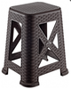 Пластиковий табурет Irak Plastik "Rattan" (кор) TB-300 - изображение 1