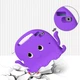 Противоударный детский чехол STR EVA для iPad 9 (10.2 дюймов) осьминог Purple - изображение 6