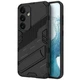 Защитный чехол с подставкой Deexe Bibercas для Samsung Galaxy S24 - Black - изображение 1