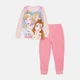 Детская теплая пижама для девочки Disney Princes DIS P 52 04 A041 W POLAR 92 см Светло-Розовая (5904009108758) - изображение 8