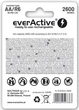 Батарейки акумулятор everActive Ni-MH AA/HR06 2600 mAh BL 4шт - зображення 2