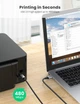 Кабель Ugreen USB 2.0 to USB type B USB Printer Cable для принтерів, сканерів, БФП 2 м Black (YM995) - зображення 3