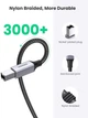 Кабель Ugreen USB 2.0 to USB type B USB Printer Cable для принтерів, сканерів, БФП 2 м Black (YM995) - зображення 4