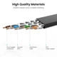 Патч корд Ugreen мережний кабель 10 Гбіт\с Ethernet RJ45 Cat 7 плоский 20М Black (YM917) - зображення 7