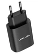 Сетевое зарядное устройство с поддержкой быстрой зарядки Vention USB-Type C 20W PD Black (YM892) - изображение 1