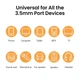 Кабель аудио Ugreen 4 pin TRRS 3.5 mm Hi-Fi профессиональный AUX 1.5M Black (YM897) - изображение 7