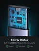 Внешний корпус карман для жесткого диска SSD M.2 NVME Ugreen 10 Гбит/с USB C 3.1 Gen 2 NVMe PCI M-Key (YM947) - изображение 5