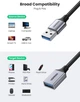 Подовжувач Ugreen USB 3.0 AM/AF штекер — роз'єм із нейлоновим обплетенням 2М (YM1001) - зображення 2