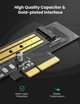 Карта расширения для ПК адаптер Ugreen M.2 NVME to PCI Express 3.0 x4 черный (YM861) - изображение 4