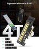 Карта расширения для ПК адаптер Ugreen M.2 NVME to PCI Express 3.0 x4 черный (YM861) - изображение 8