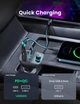Автомобільний зарядний пристрій для телефона Ugreen Bluetooth FM Transmitter Black (YM981) - зображення 2