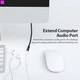 AUX аудіо кабель подовжувач Vention 4 pin Audio 3.5 мм Metal Type 3 м Black (YM871) - зображення 8