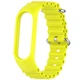 Ремінець Ocean Band для Xiaomi Mi Band 7/6/5/4/3 (Жовтий / Flash) Epik (170423) - зображення 3
