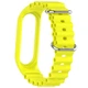 Ремінець Ocean Band для Xiaomi Mi Band 7/6/5/4/3 (Жовтий / Flash) Epik (170423) - зображення 8