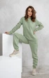 Женский спортивный костюм на флисе ISSA 11088 5XL Мятный ( IS-11088/5 P ) - изображение 1