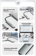 USB-хаб Essager 7 в 1 60W (Type-C 3.1 to 4K HDMI/ SD/TF Card/ PD Fast Charge) - зображення 2