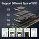 Перехідник Адаптер PCI-E на SSD M.2 NVMe JEYI Starfish PCIе 4.0/3.0 X4 X8 X16 з алюмінієвим радіатором - зображення 4