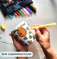 Набір акрилових маркерів для малювання Акрилові маркери MakArt для різних поверхонь, для скла, для тканини, різнокольорові, 12 шт - зображення 6
