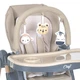 Дитячий бежевий стільчик для годування El Camino ME 1115-W CRAFT Beige від народження до 3 років - зображення 7