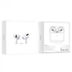 Бездротові сенсорні навушники гарнітура в кейсі HOCO EW04 Plus True wireless BT headset White (6931474753892) - зображення 7