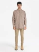 Рубашка хлопковая мужская Colin's CL1065591-BRW M Brown (8683197782724) - изображение 4