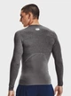 Рашгард чоловічий Under Armour Ua Hg Armour Comp Ls 1361524-090 XXL Сірий (194513898039) - зображення 2