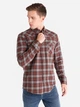 Рубашка хлопковая мужская Colin's CL1067389-BRW S Brown (8683197958853) - изображение 1