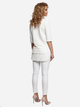 Bluzka damska elegancka Made Of Emotion M290 S Ecru (5902041181234) - obraz 4