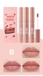 Набір водостійких рідких матових помад Dragon Ranee Matte Lipgloss B 3 шт - зображення 3
