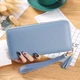 Женский клатч кошелек Primolux Lady Wallet портмоне - Sky Blue Primolux WALLET-LADY-SKYBL бирюзовый|голубой|серый - изображение 4