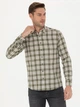 Рубашка хлопковая мужская Pierre Cardin G021SZ004-000-1756167(haki) M Хаки (8683856570105) - изображение 4