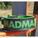 Атлетичний пояс MadMax MFB-302 Quick Release Belt шкіряний Black/Green XL (MFB-302_XL) - зображення 4