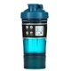 Шейкер спортивний BlenderBottle ProStak 22oz/650 мл із 2-ма контейнерами Синій (PS 22oz Navy) - зображення 2