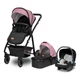 Коляска Lionelo 3 в 1 Amber Pink Rose (LO-AMBER PINK ROSE (3in1)) - изображение 5