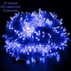Гирлянда светодиодная 400 LED DL 20 метров синяя 11404003 - изображение 1